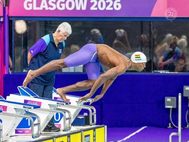 Glasgow 2026:  Abeku Jackson storms into butterfly semis, Unilez bows out