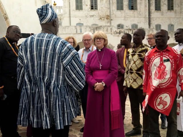 Archbishop of Canterbury committed to £100m slavery fund while on Cape Coast Castle tour