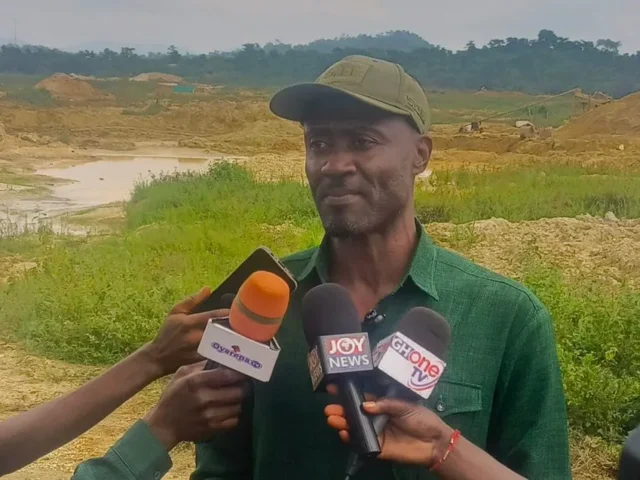 Ashanti Regional Reclamation Committee retrieves 3 excavators near Obuasi Airport