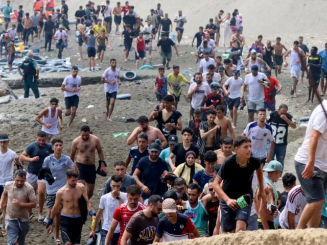 About 49,000 migrants enter Spanish territory of Ceuta, officials say