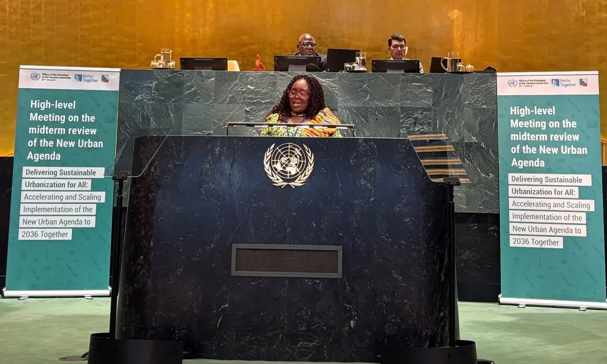 Ghana reaffirms commitment to delivering the New Urban Agenda at UN High-Level Forum