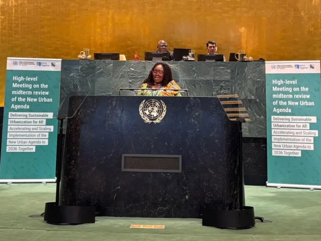 Ghana reaffirms commitment to delivering the New Urban Agenda at UN High-Level Forum