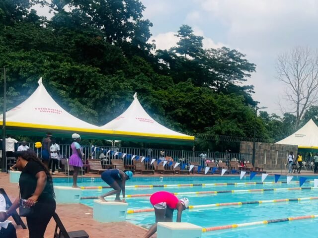 Garden City Aquatics discover new swimming talents in maiden school competition at KNUST
