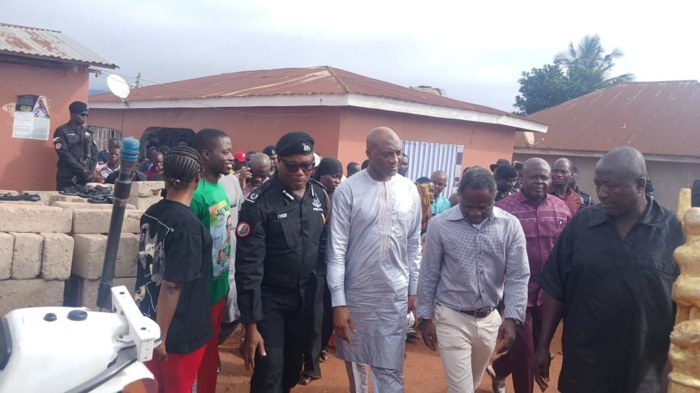 Interior and Health ministers visit Sefwi Sayerano to commiserate with families of shooting incident