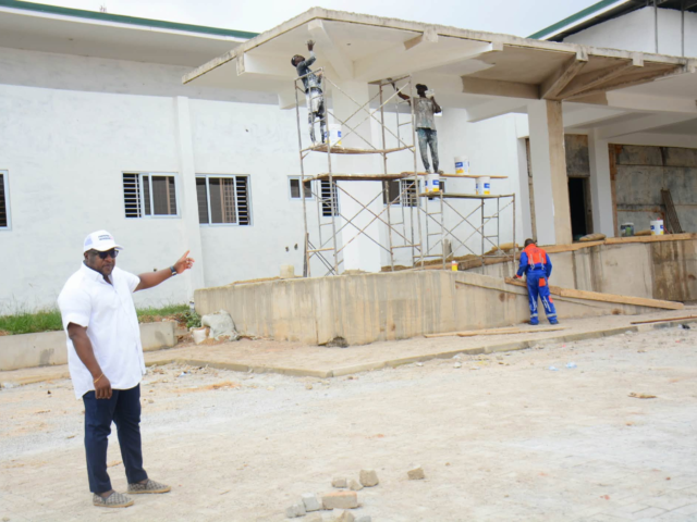 Tafo Government Hospital children’s ward 85% complete ahead of my 45th birthday – Nana B