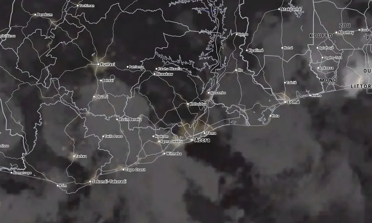 Storms in the north, rain on the coast in GMet's Wednesday morning forecast