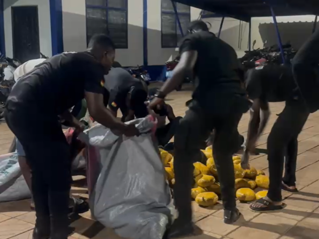Red Maria Task Force intercept 170 parcels of suspected Indian Hemp; two arrested