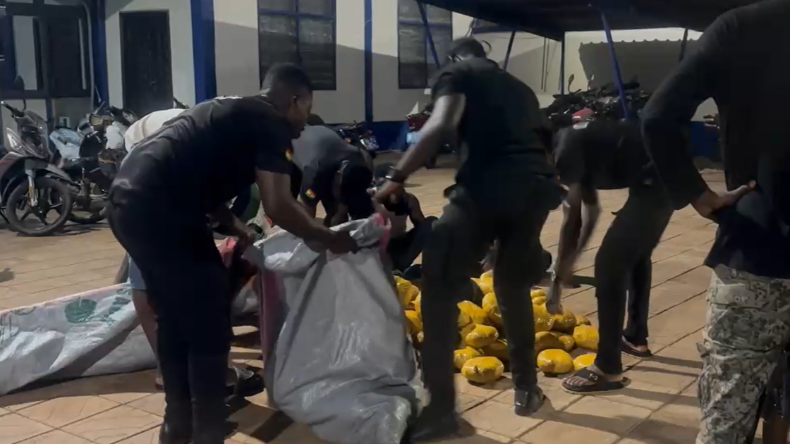 Red Maria Task Force intercept 170 parcels of suspected Indian Hemp; two arrested
