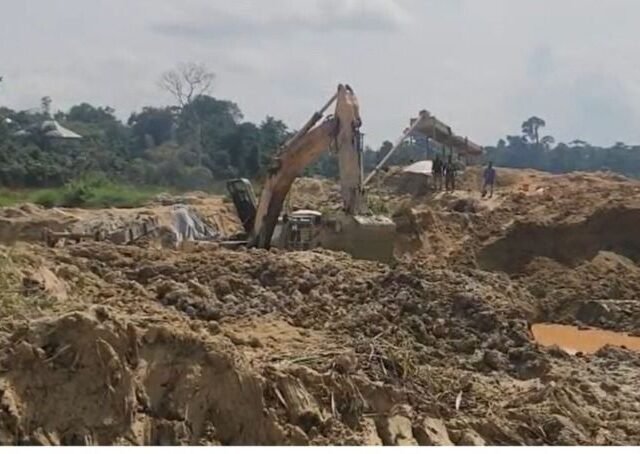 15 suspected illegal miners arrested near Sanso school