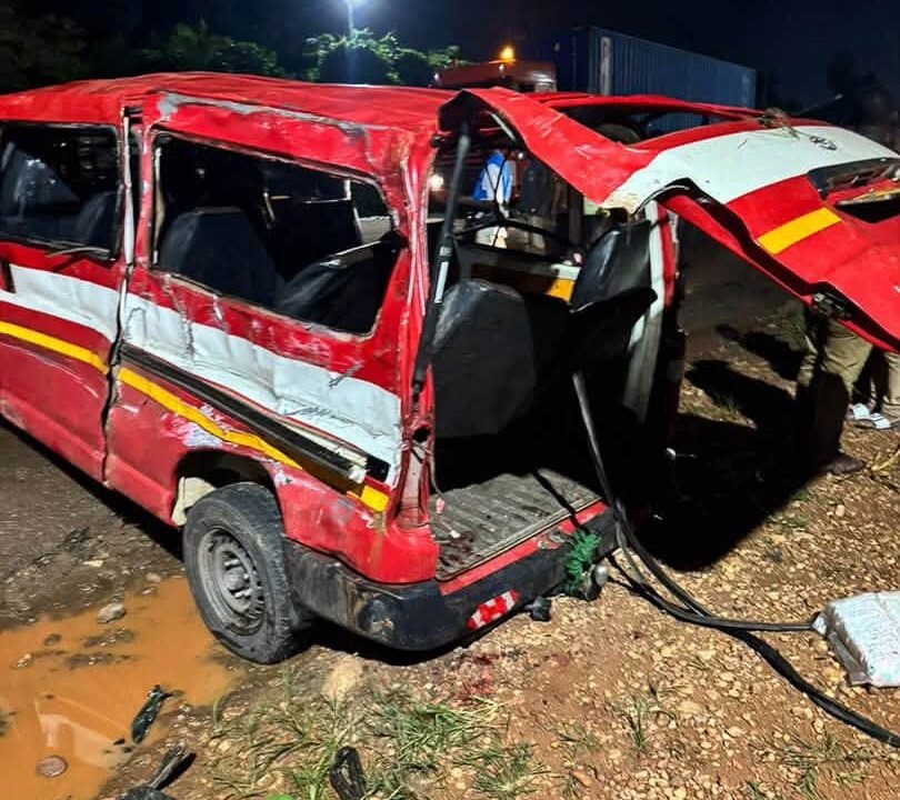 Woman killed, 14 injured after vehicles collide on Accra–Kumasi highway