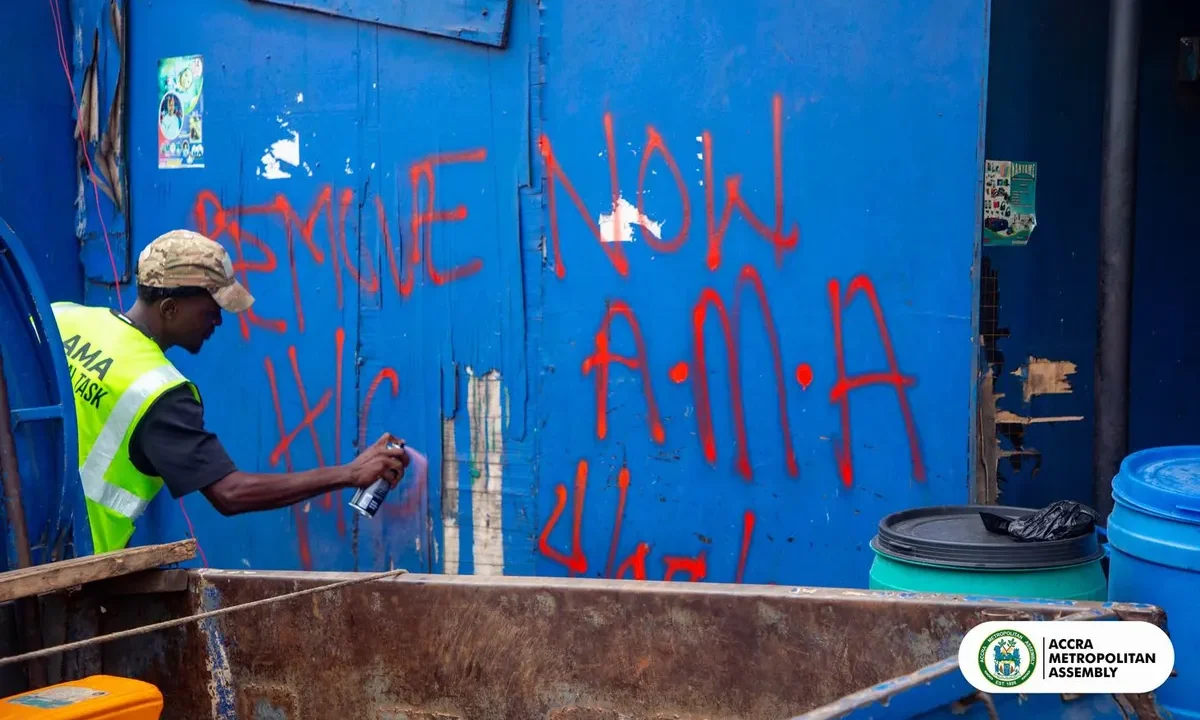 24-Hour Economy Market: AMA gives traders, occupants on portions of Agbogbloshie one-month notice to vacate