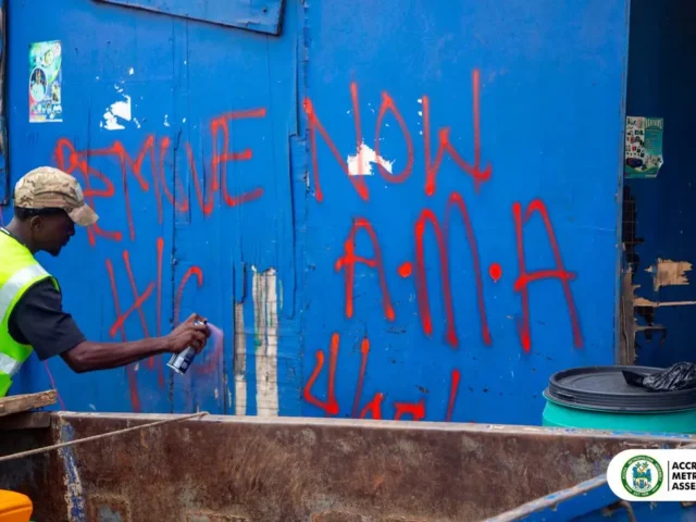 24-Hour Economy Market: AMA gives traders, occupants on portions of Agbogbloshie one-month notice to vacate