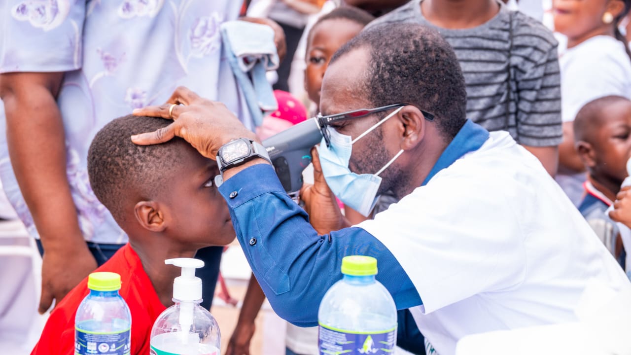 Thousands of children receive free specialist care at Asafo-Boakye Specialist hospital fair