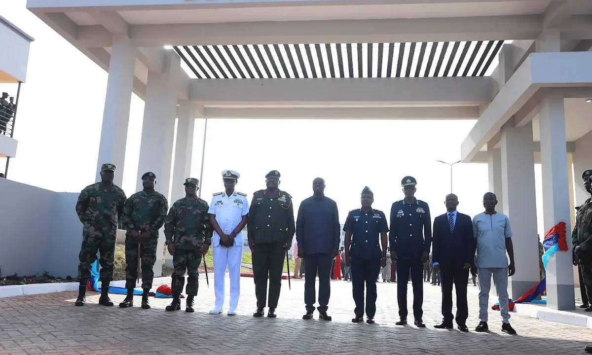 Dr. Ato Forson commissions Butler Barracks as he wraps up role as acting Defence Minister