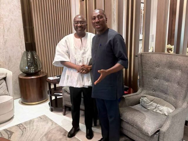 Dr Bawumia has expressed full confidence in my leadership of Minority – Afenyo-Markin