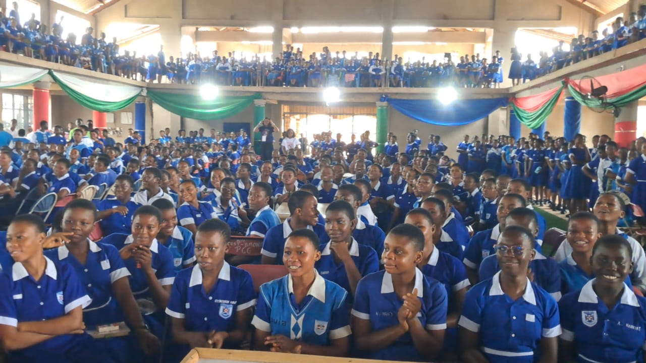 Biology of the Girl Child Summit equips over 1,500 girls in Berekum with reproductive health knowledge