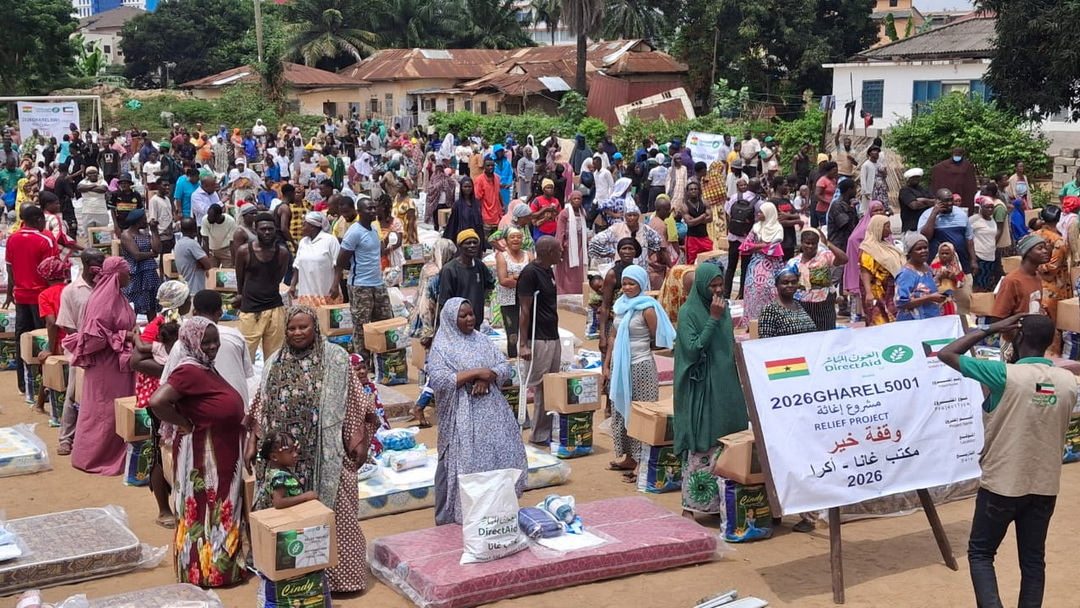 Help comes to Alajo as DirectAid brings relief items to flood victims