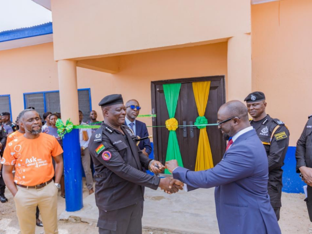 Fidelity Bank completes renovation of multipurpose auditorium at Police Public Safety Training School