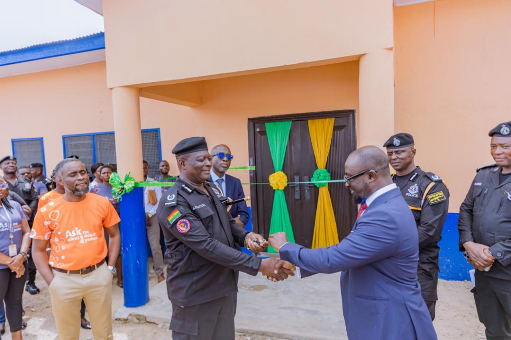 Fidelity Bank completes renovation of multipurpose auditorium at Police Public Safety Training School