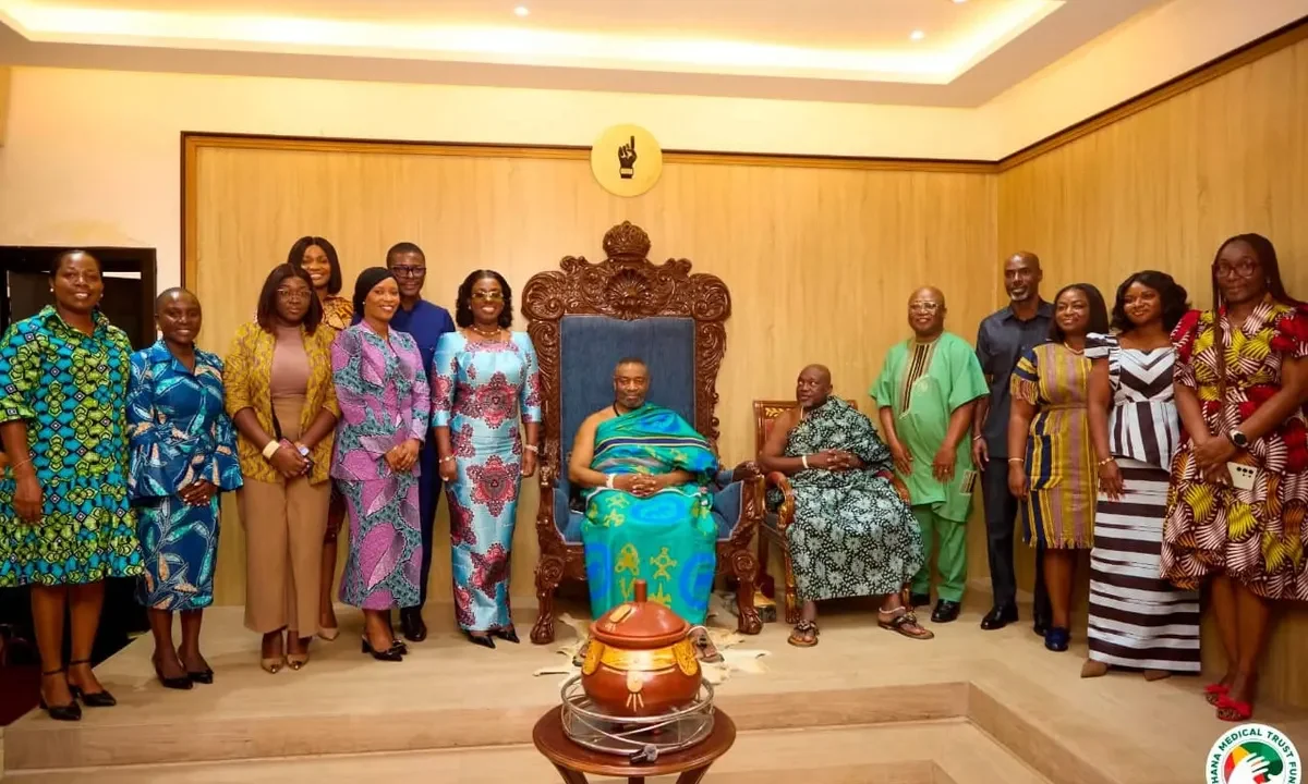 Health of a nation remains its greatest asset - Ga Mantse says, commends vision behind Ghana Medical Trust Fund
