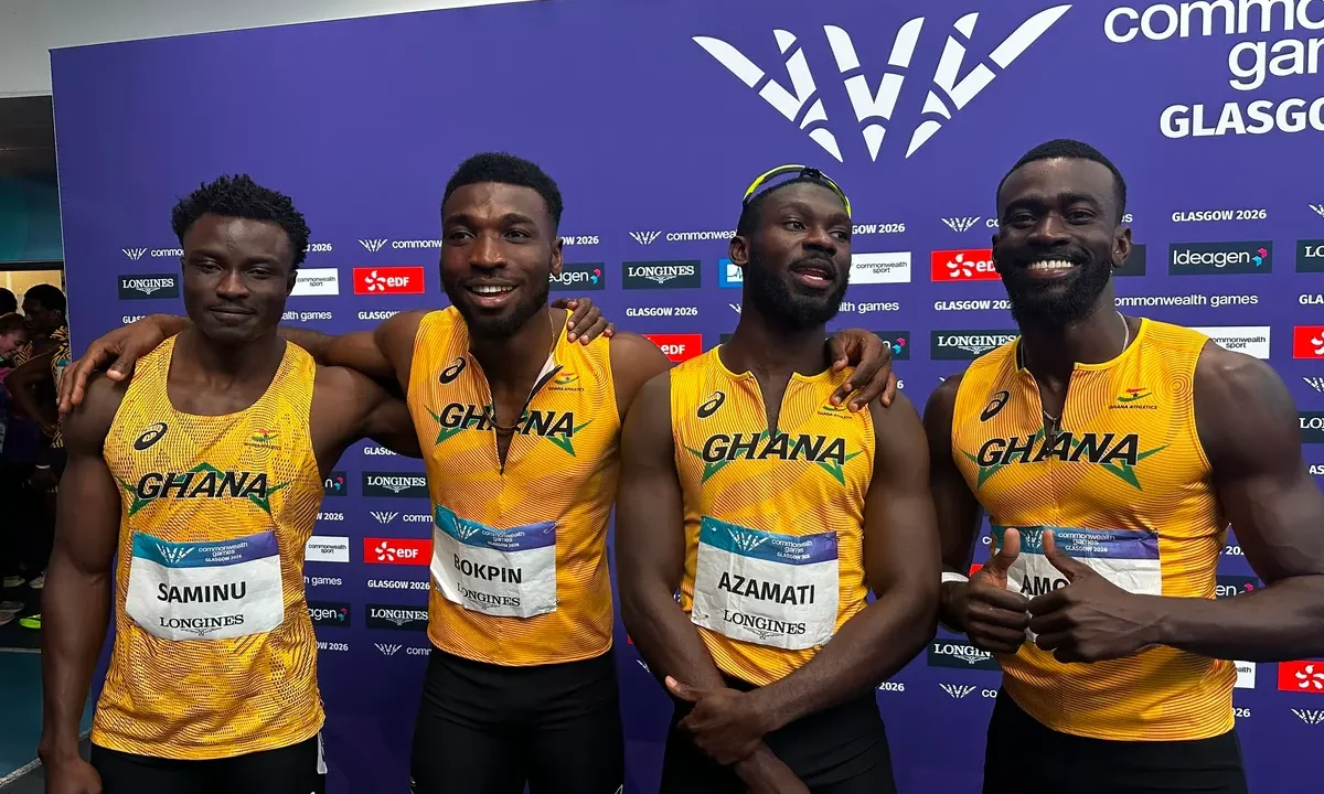 2026 Commonwealth Games: Ghana clinch bronze in men's 4x100m relay in 38.13s