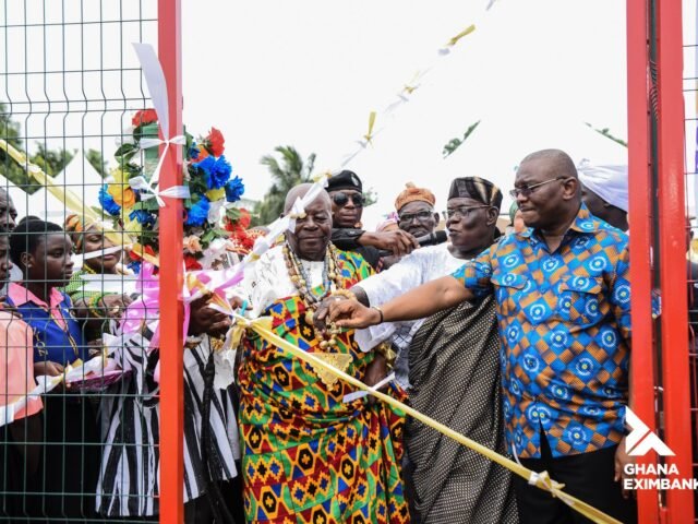 Ghana EXIM Bank’s 10th anniversary CSR project transforms Hogbe Park into a modern astro turf facility