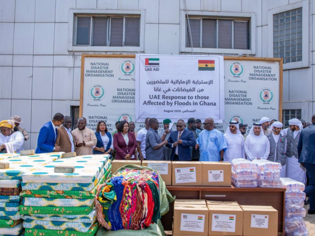 UAE donates US$1m relief items to support Ghana’s June 29 flood victims