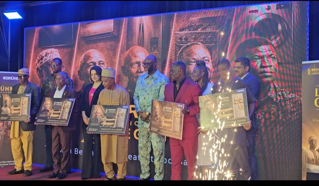 Ghana football legends honoured at BRÜHM tribute dinner