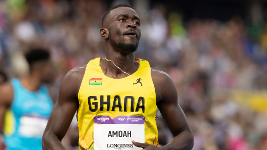 Joseph Paul Amoah finishes seventh in Commonwealth Games 200m final
