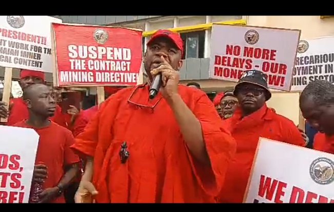 Ghana Mineworkers Union demand suspension of contract mining directive, threaten industrial action