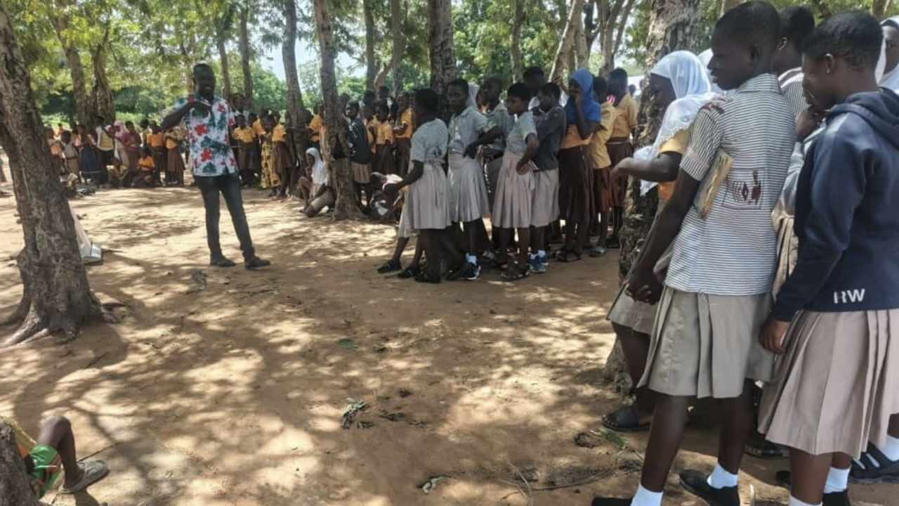NCCE, GHS sensitise pupils on drug and substance abuse in Sissala West