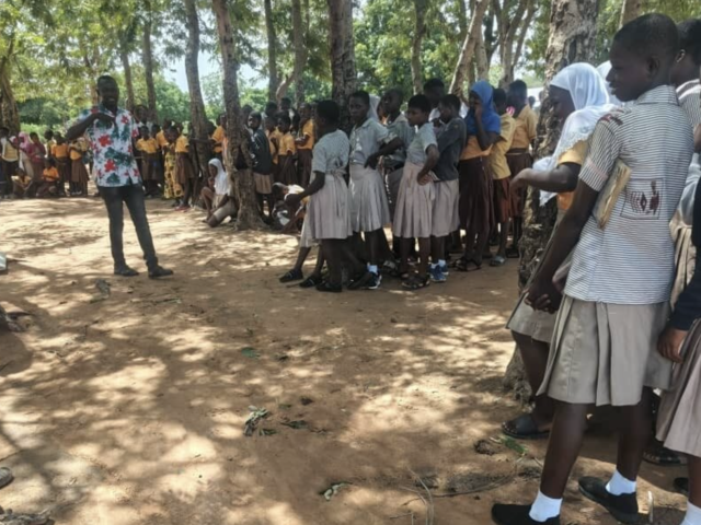 NCCE, GHS sensitise pupils on drug and substance abuse in Sissala West
