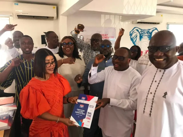 WR: NPP executives throw support behind Horma Akaisi Mieza for National 1st Vice Chairperson race