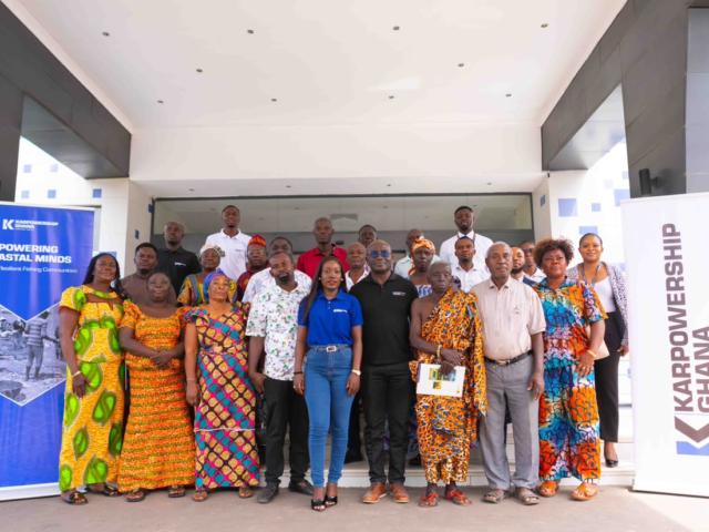 Karpowership Ghana trains fisherfolk on fire safety, hygiene and financial management