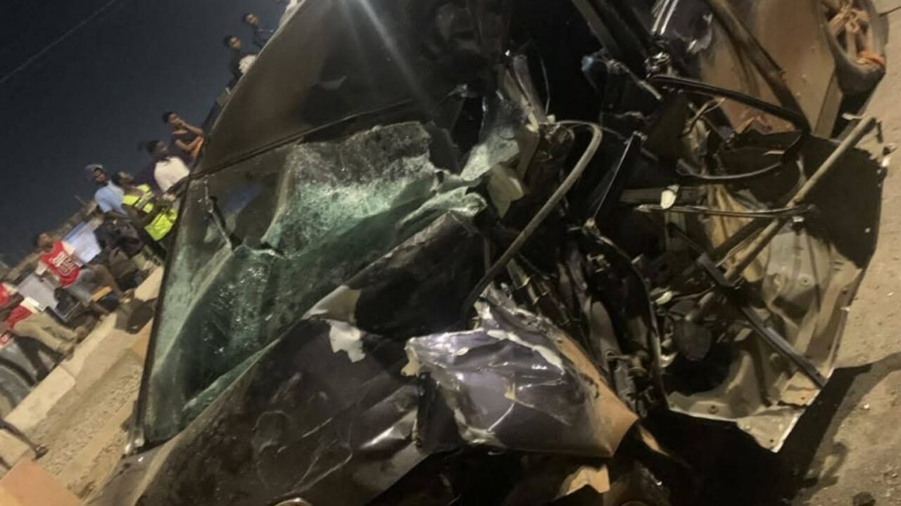 One dead, eight injured in head-on crash on Kasoa–Winneba Road