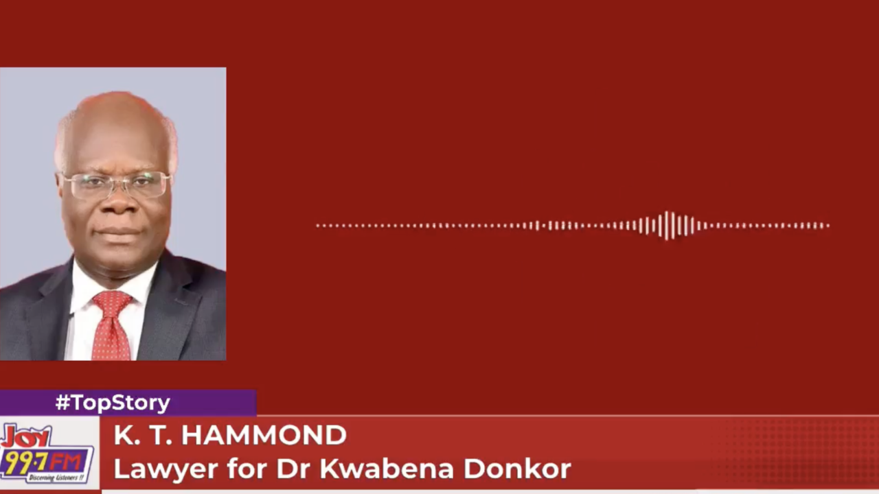 Kwabena Donkor never met Asante Berko, demanded or received money – K.T. Hammond