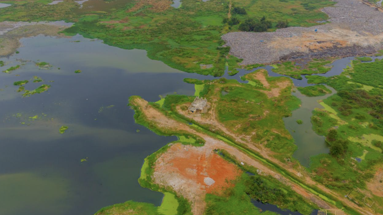 Work begins to reclaim Lafa basin to curb flooding in Mallam, Weija