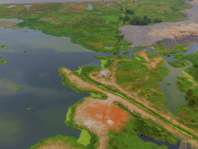 Work begins to reclaim Lafa basin to curb flooding in Mallam, Weija