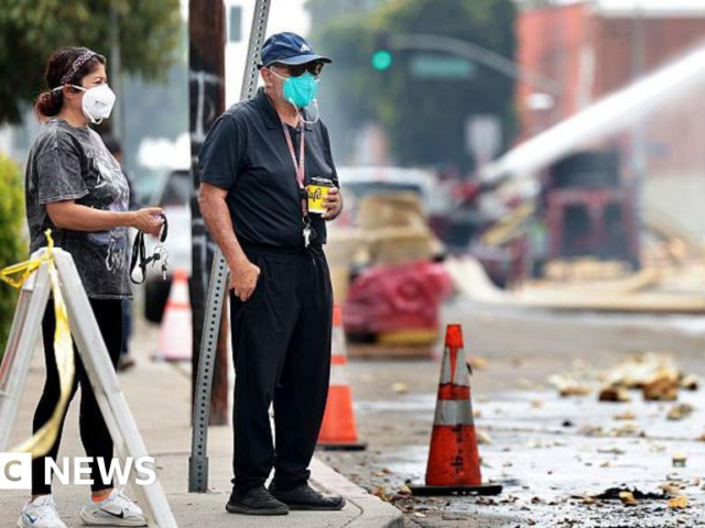 An unbearable rotting stench is plaguing an LA neighbourhood