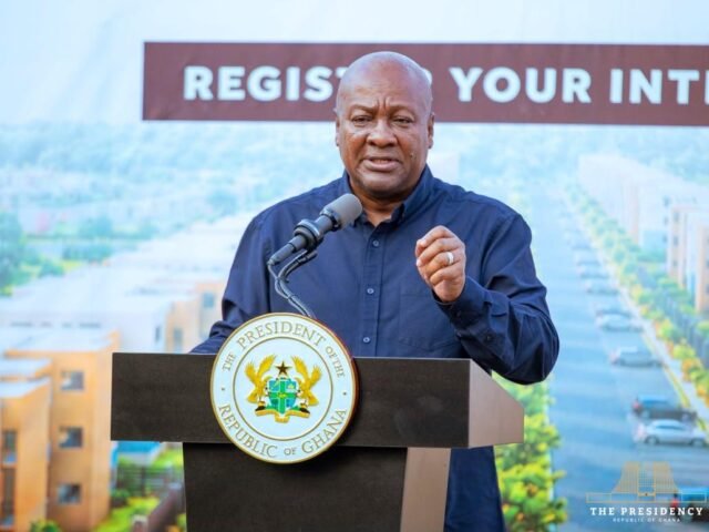 Mahama announces GH¢500m district housing programme; rollout to begin this year