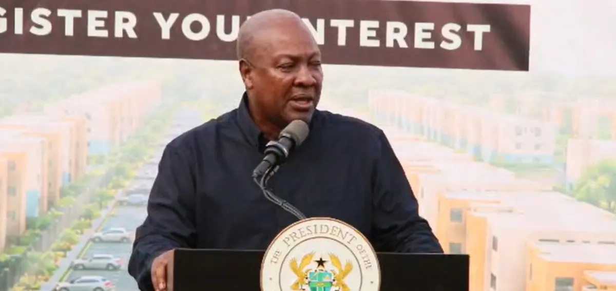700 units of Saglemi Housing Project to be completed by March 2027 - Mahama