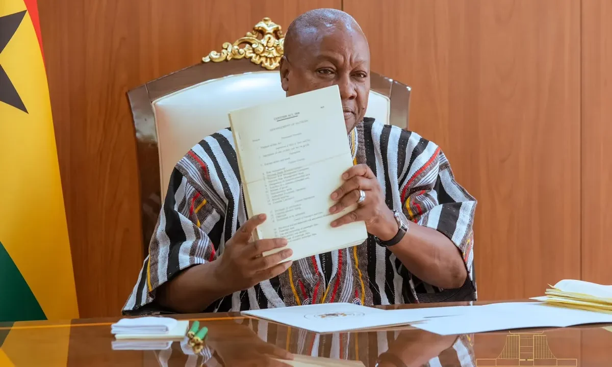 Community Service Act: Non-custodial sentences will save taxpayer funds - Mahama