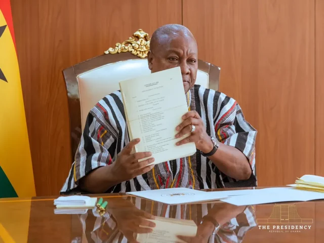 Community Service Act: Non-custodial sentences will save taxpayer funds - Mahama