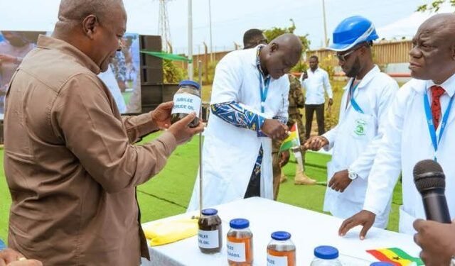President Mahama commissions refurbished TOR Crude Distillation Unit