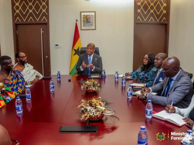 Foreign Affairs Minister engages Volta Regional House of Chiefs