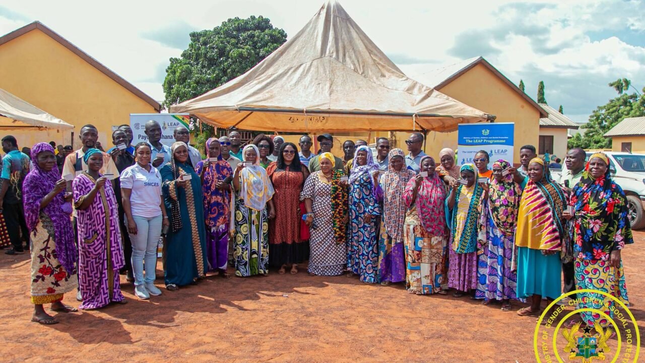 Gender Minister begins Northern Region tour to monitor LEAP enrolment exercise