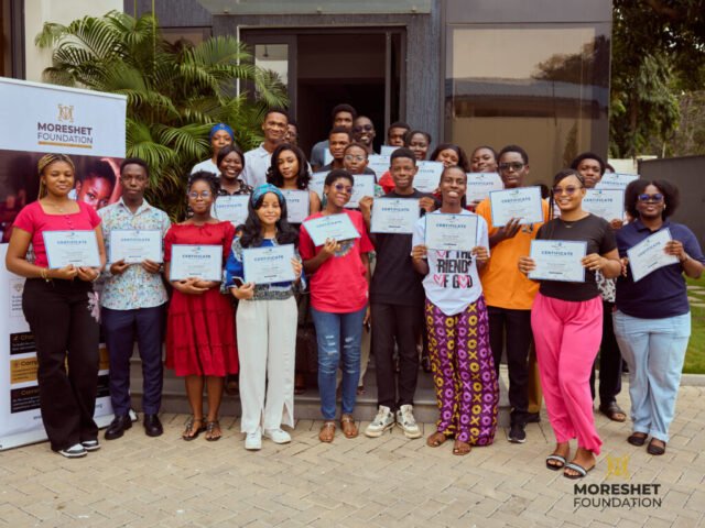 Moreshet Foundation, Canva Africa train Ghanaian youth in digital skills