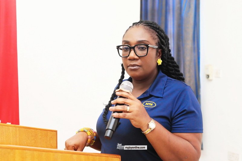 “Sit up and show up with excellence” – MTN’s Georgina Fiagbenu challenges youth