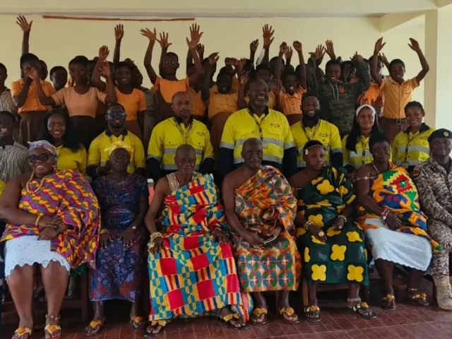 NACOC, Asante Gold Chirano sensitise students, community members on drug abuse