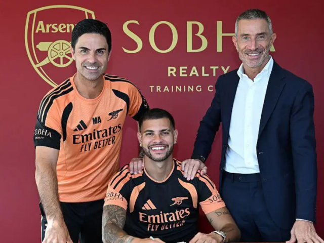 Arsenal sign Guimaraes from Newcastle in £75m deal